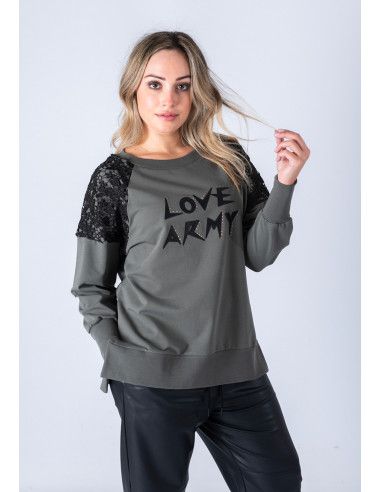 Sudadera Love Army Animosa