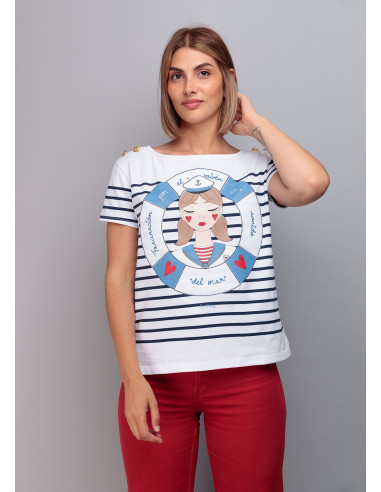 Camiseta Marinera Keep and Trendy