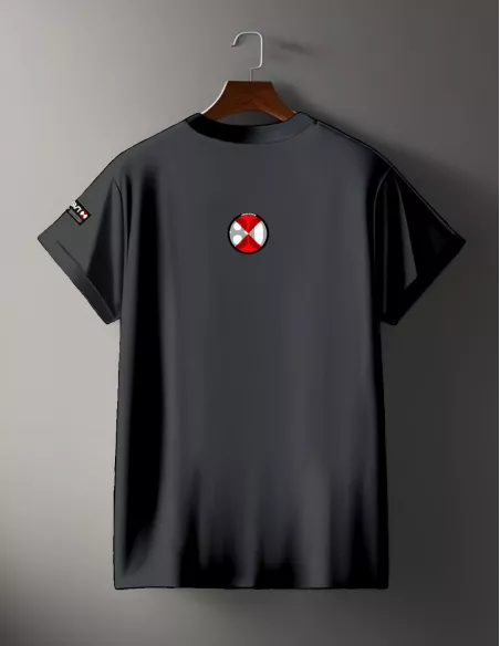 Camiseta Lasal Hombre NASA Negro