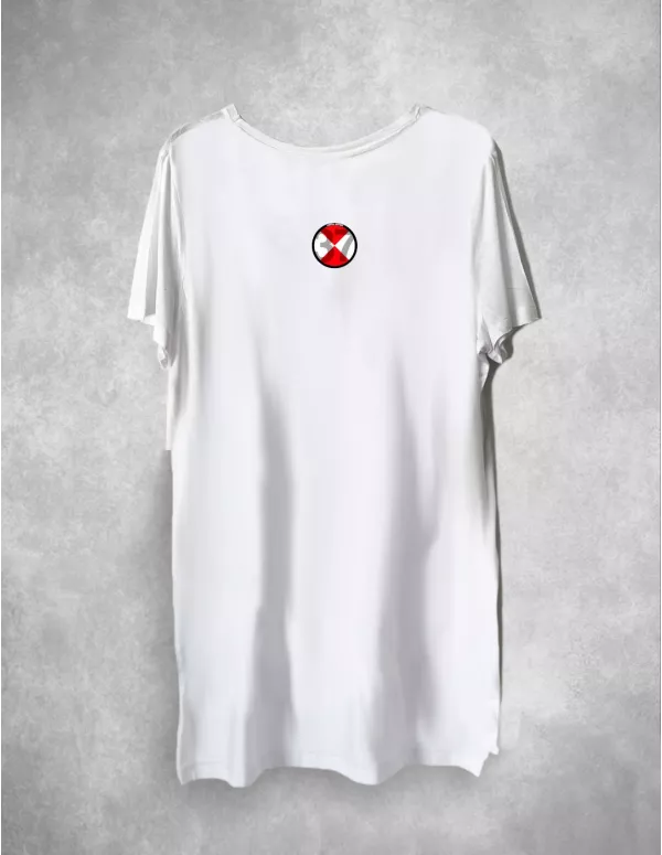 Camiseta Lasal Mujer Larga Take Blanco 2