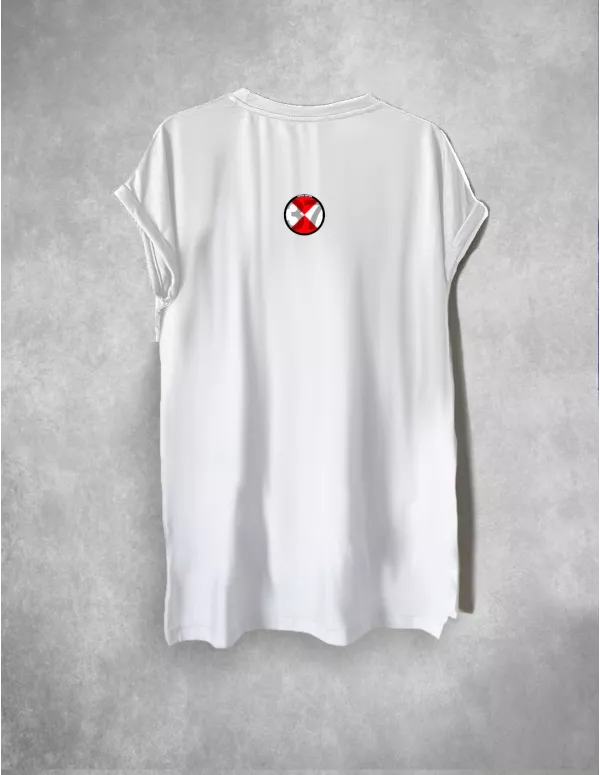 Camiseta Lasal Mujer Larga Hope Blanco 2