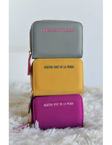 Monedero Nylon Charol ARP