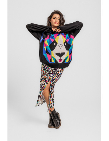 Sueter Lolina Oversize Punk Panda