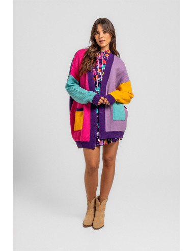 Cardigan Lolina Pantone Multicolor