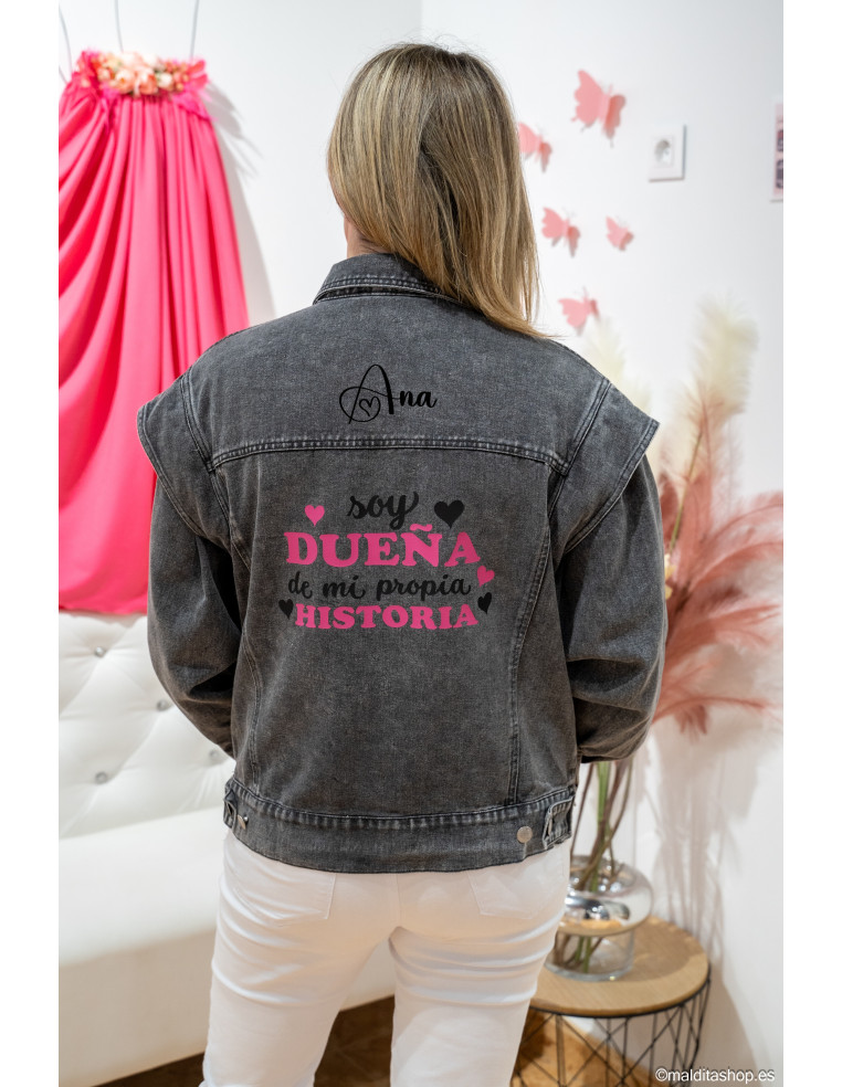 Chaqueta Vaquera Personalizada Mi Historia