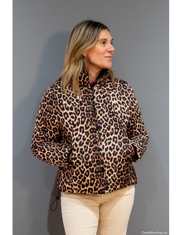 Chaqueta Animal Print reversible