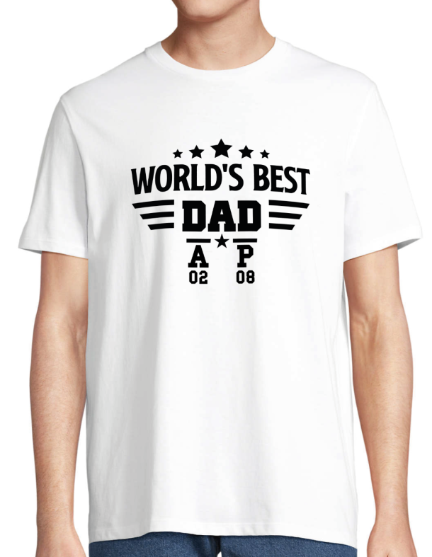 Camiseta World Best Dad