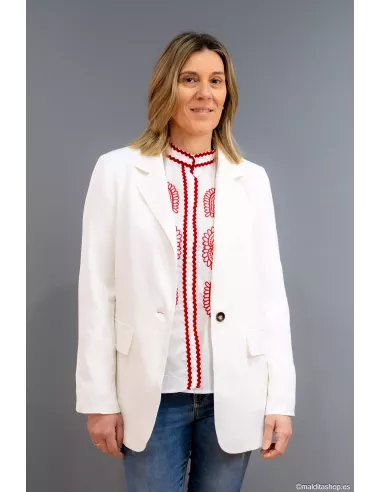 Blazer Blanca